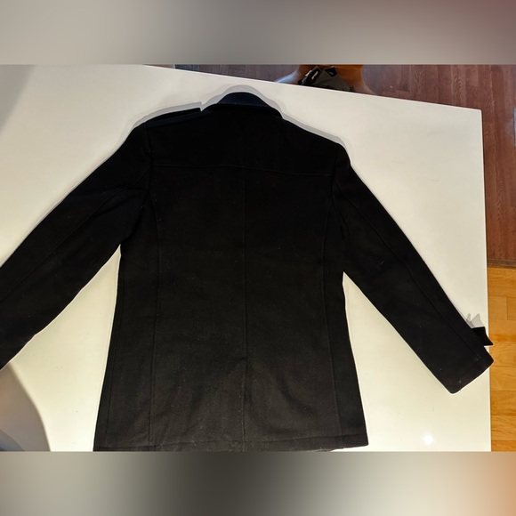COPY - Calvin Klein Mens Pea Coat size Small - Picture 3 of 16